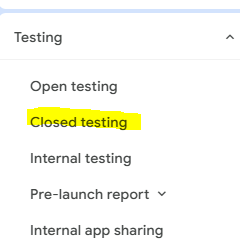Paso 1: Closed Testing